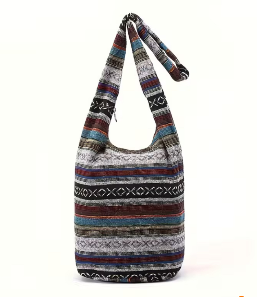 Patterned Tote Shopping Bag